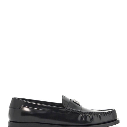 Dolce & Gabbana brushed leather loafers