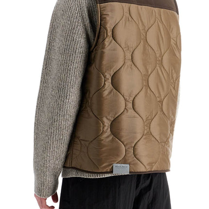 Woolrich sherpa-lined vest by todd snyder