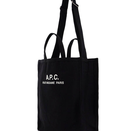 A.P.C. récupération canvas shopping bag