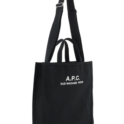 A.P.C. récupération canvas shopping bag