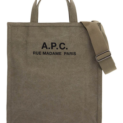 A.P.C. récupération canvas shopping bag