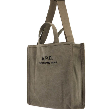 A.P.C. récupération canvas shopping bag