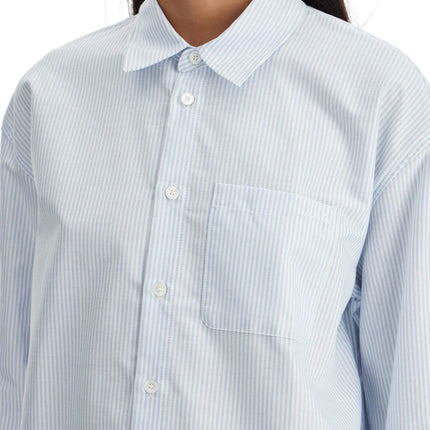 A.P.C. striped boyfriend shirt