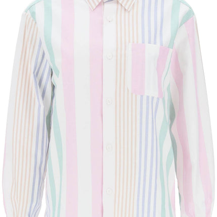 A.P.C. sela striped oxford shirt