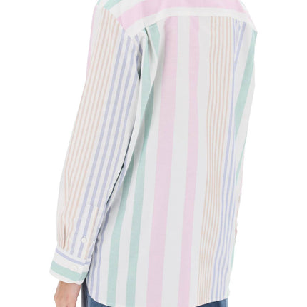 A.P.C. sela striped oxford shirt