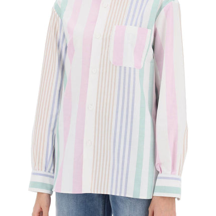 A.P.C. sela striped oxford shirt