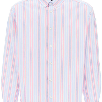 A.P.C. mathias striped oxford shirt