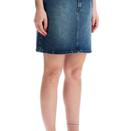 A.P.C. denim mini skirt