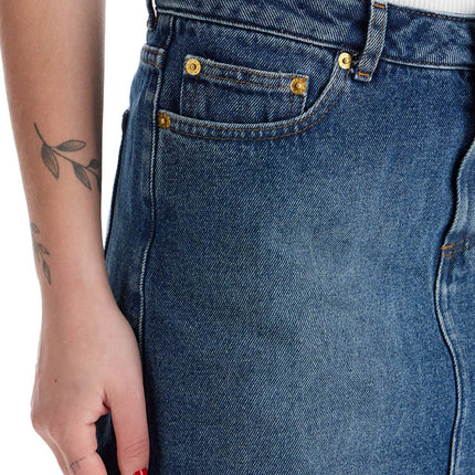 A.P.C. denim mini skirt