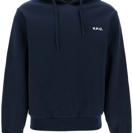 A.P.C. hooded sweatshirt with flocked