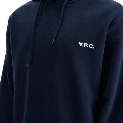 A.P.C. hooded sweatshirt with flocked