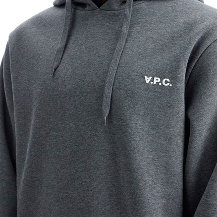 A.P.C. hooded sweatshirt with flocked