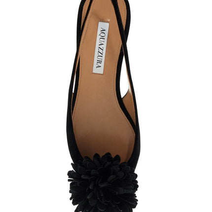 Aquazzura velvet slingback coutur