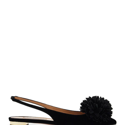 Aquazzura velvet slingback coutur