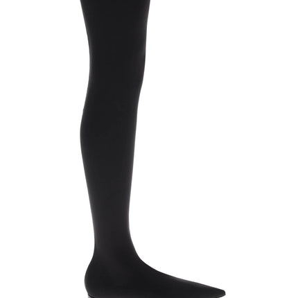 Dolce & Gabbana stretch jersey thigh-high boots