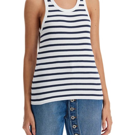 JEAN PAUL GAULTIER striped sailor tank top