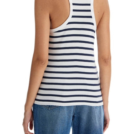 JEAN PAUL GAULTIER striped sailor tank top