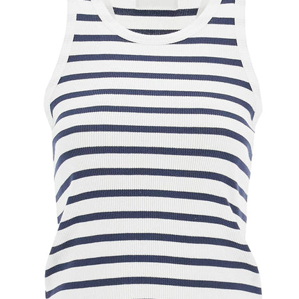 JEAN PAUL GAULTIER striped sailor tank top