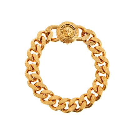 Versace chain medusa bracelet