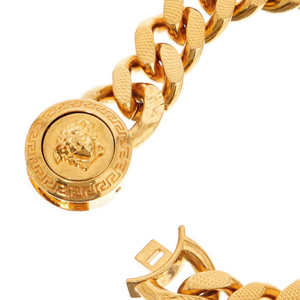 Versace chain medusa bracelet