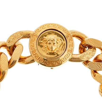 Versace chain medusa bracelet