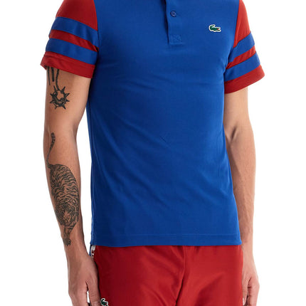 Lacoste ultra-dry color block sports polo