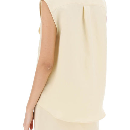 Blaze Milano savannah pekín sleeveless shirt