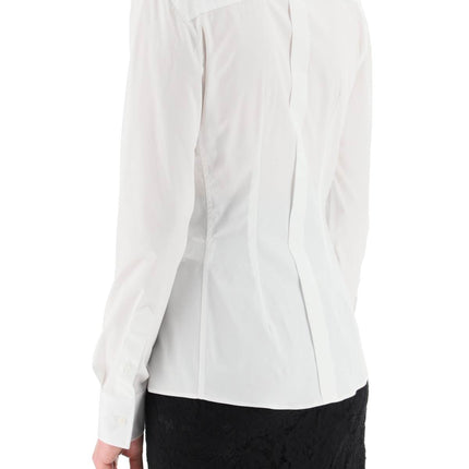 Dolce & Gabbana slim-fit stretch poplin shirt