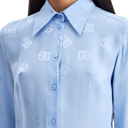 Dolce & Gabbana silk dg shirt