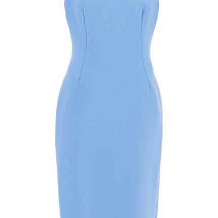 Dolce & Gabbana wool crepe sheath midi dress with tube