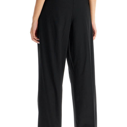 Ganni double pleat fluid trousers