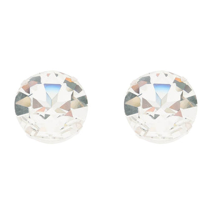 Alessandra Rich large crystal clip-on earrings