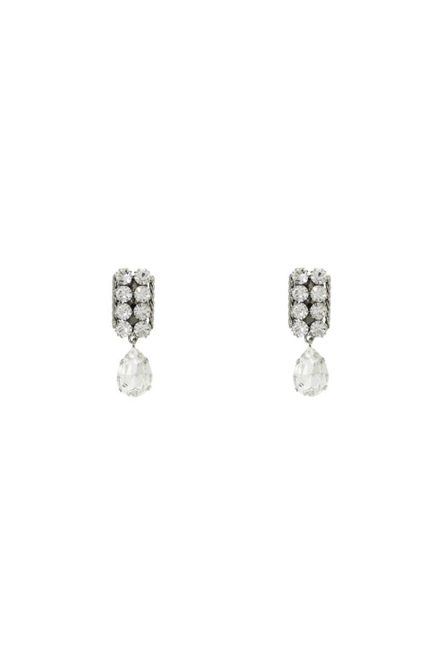 Alessandra Rich dangling clip-on earrings