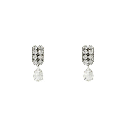 Alessandra Rich dangling clip-on earrings