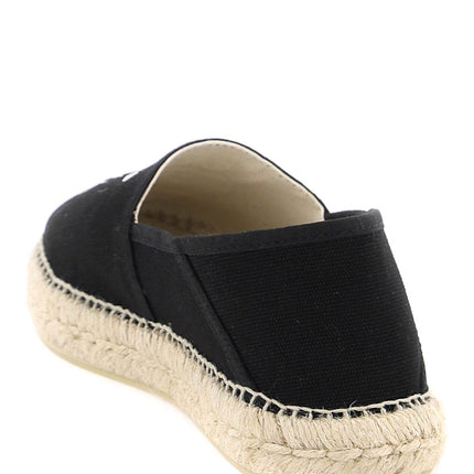 Kenzo canvas espadrilles with logo embroidery