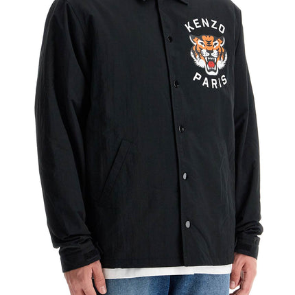 Kenzo lucky tiger nylon overshirt for