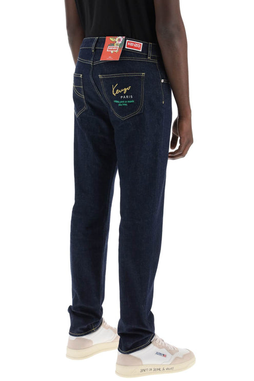 Kenzo slim fit bara jeans