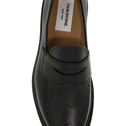 Thom Browne Mocassini in pelle marmellata