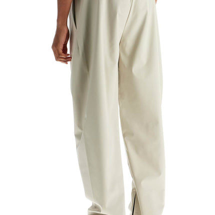 Fear Of God wide leg nylon track pants in cement