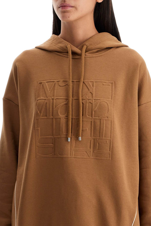 Max Mara Leisure hooded sweatshirt with piping