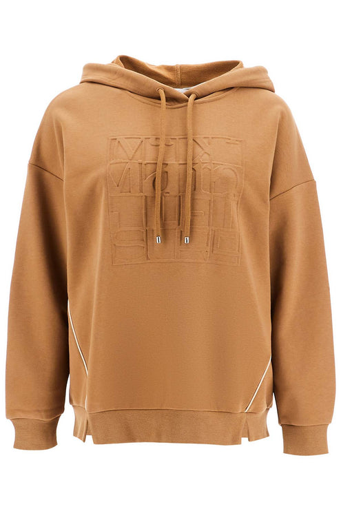 Max Mara Leisure hooded sweatshirt with piping