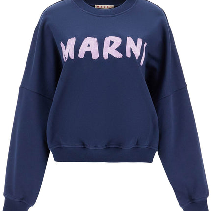 Marni crewneck sweatshirt with logo