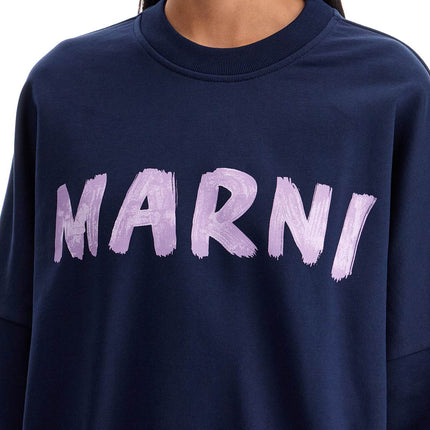 Marni crewneck sweatshirt with logo