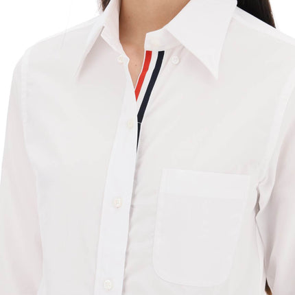 Thom Browne fitted shirt in poplin