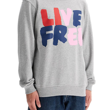 Comme Des Garcons Shirt live free hooded sweat