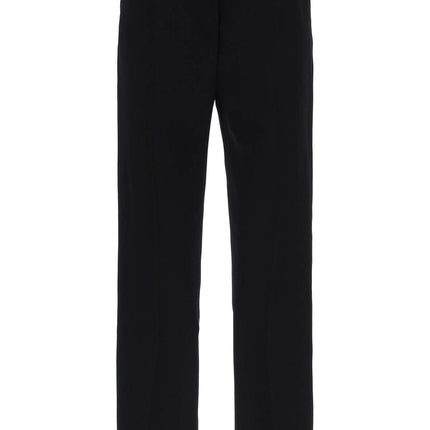 Dolce & Gabbana wool gabardine cigarette pants.