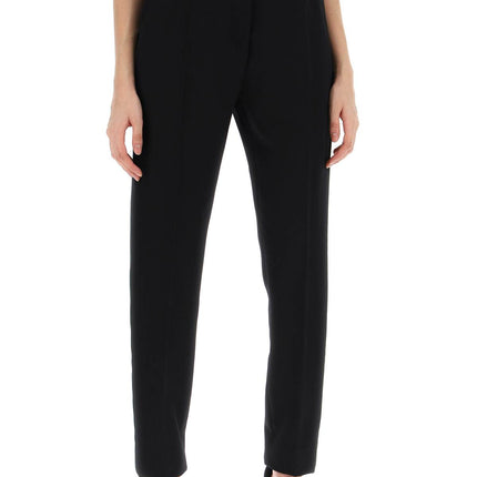 Dolce & Gabbana wool gabardine cigarette pants.