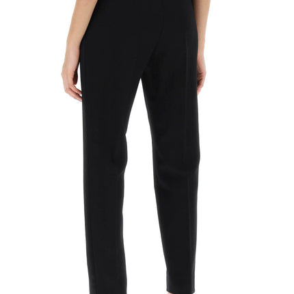 Dolce & Gabbana wool gabardine cigarette pants.