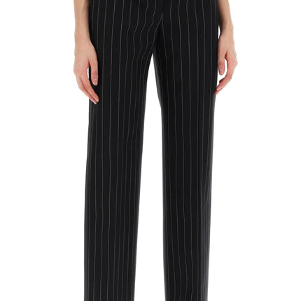 Dolce & Gabbana striped flare leg pants