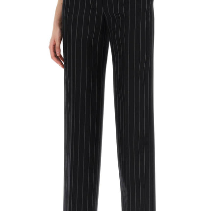 Dolce & Gabbana striped flare leg pants